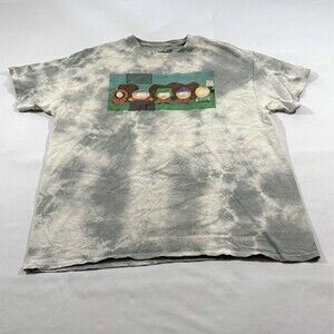 South Park T Shirt Cartman Adult Comedy Central Graphic Print Tie Dye Tee S/M